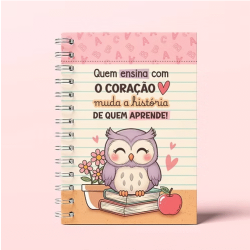 Kit Digital Caderno Anotações e plano semanal Professores - A5 - WIRE-O/ESPIRAL