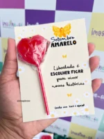 Arquivo digital _ Cartão PARA PIRULITO SETEMBRO AMARELO - Imagem 3
