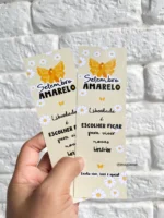 Arquivo digital _ MARCADOR DE PÁGINA - SETEMBRO AMARELO - Imagem 2