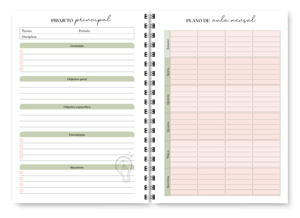 Miolo digital – Planner Professor 2026 - Imagem 9