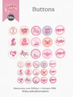 Outubro Rosa 2025 - Combo Ilustrações e Papéis - Imagem 5