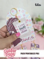 Outubro Rosa 2025 - Kit Printables 2 Polly - Imagem 9