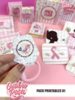 Outubro Rosa 2025 - Kit Printables 01 - Imagem 3