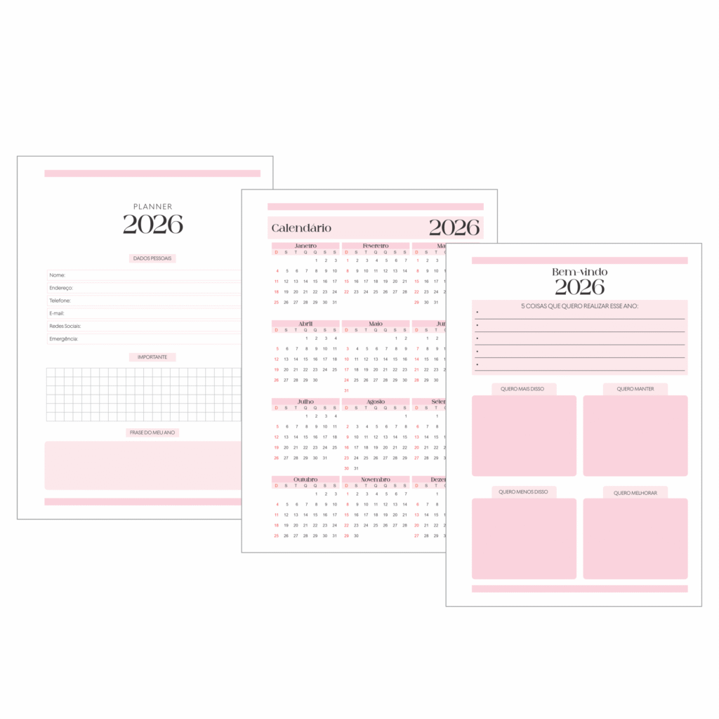 Planner 2026 - 05 Cores - Imagem 6