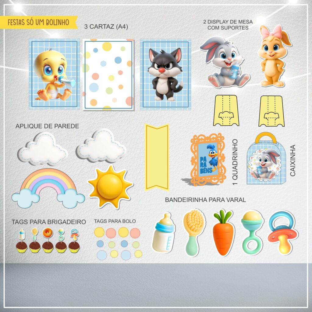 LOONEY TUNES - Coletiva Festa Pronta - Imagem 2