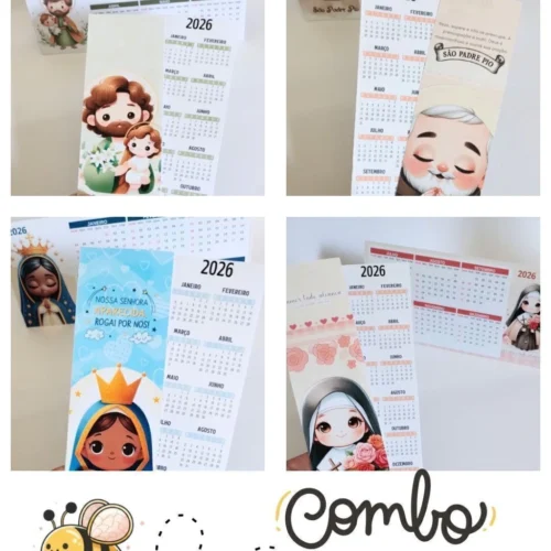 COMBO CALENDARIOS 2026 - arquivo digital