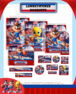 Volta as Aulas - LONNEY TUNES BASQUETE - Imagem 2