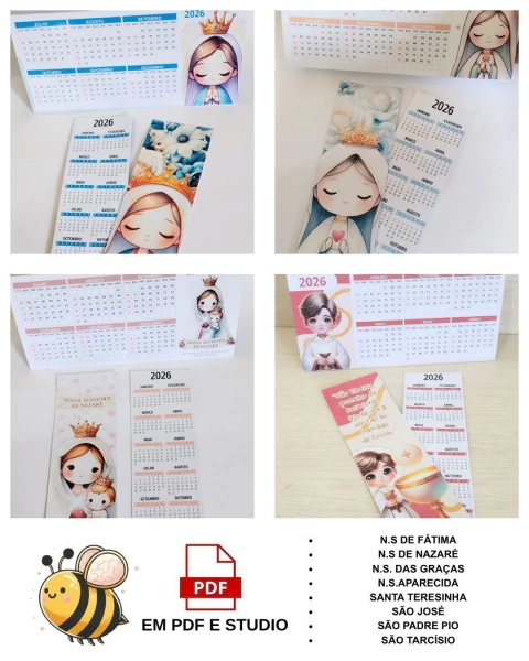 2-7ee0d1ce42a97058cd17606992102440-480-0 COMBO CALENDARIOS 2026 - arquivo digital - Imagem 2