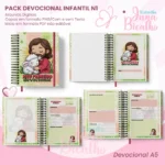 PACK Devocional Infantil A5+Bloquinho A6 N1 - Imagem 3