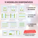 Molde Base para Calendários - Imagem 2