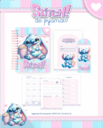 Volta as Aulas - Escolar  STITCH DE PIJAMA - Imagem 3