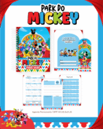Volta as Aulas - Escolar MICKEY PARK - Imagem 4