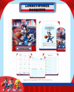 Volta as Aulas - LONNEY TUNES BASQUETE - Imagem 3