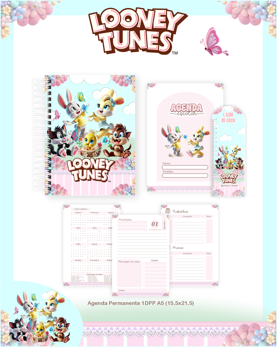 3 Volta as Aulas - LOONEY TUNES BABY - Imagem 3