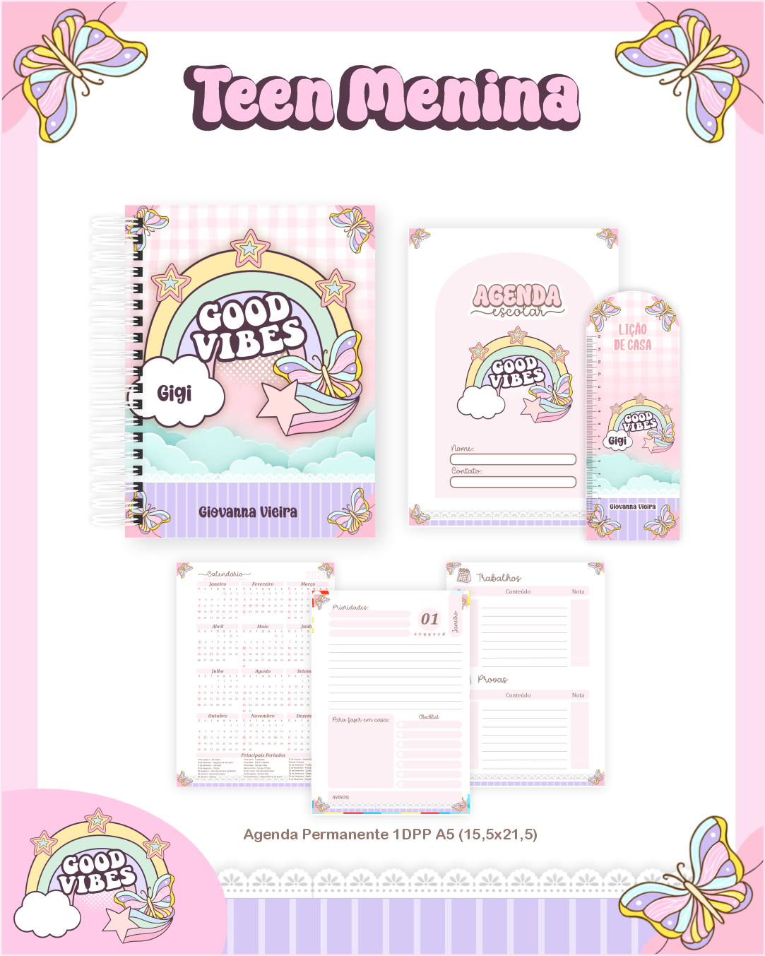 3 Volta as Aulas - TEEN MENINA - Imagem 2