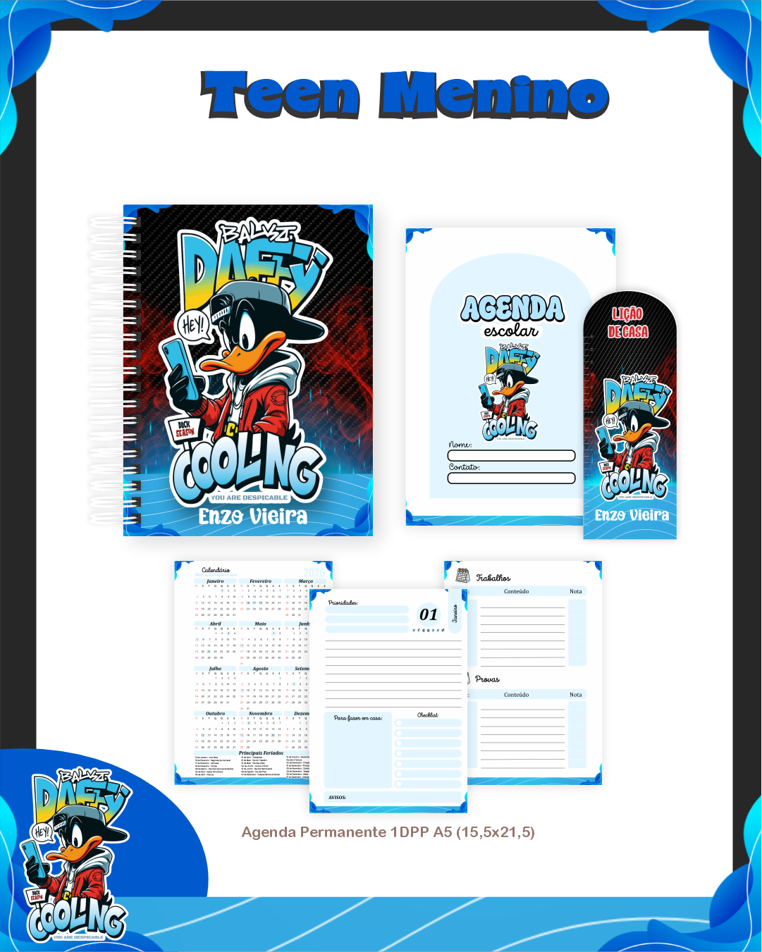 3 Volta as Aulas - TEEN MENINO - Imagem 2