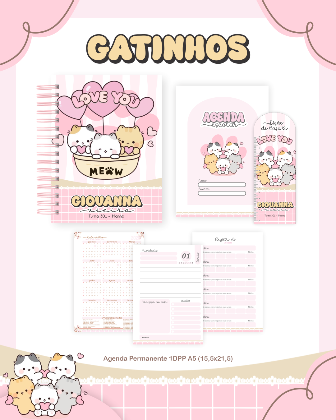 3 Volta as Aulas - GATINHOS - Imagem 3