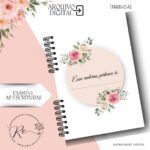 ARQUIVO DIGITAL CADERNO EXAMINE AS ESCRITURAS – PERMANENTE (2026) – Floral Rosa - Imagem 4