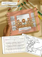 Arte pronta para imprimir Livro de Colorir: Colorindo os Discípulos de Jesus - Imagem 4