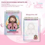 PACK Devocional Infantil A5+Bloquinho A6 N6 - Imagem 2