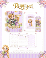 Volta as Aulas - Escolar RAPUNZEL - Imagem 4
