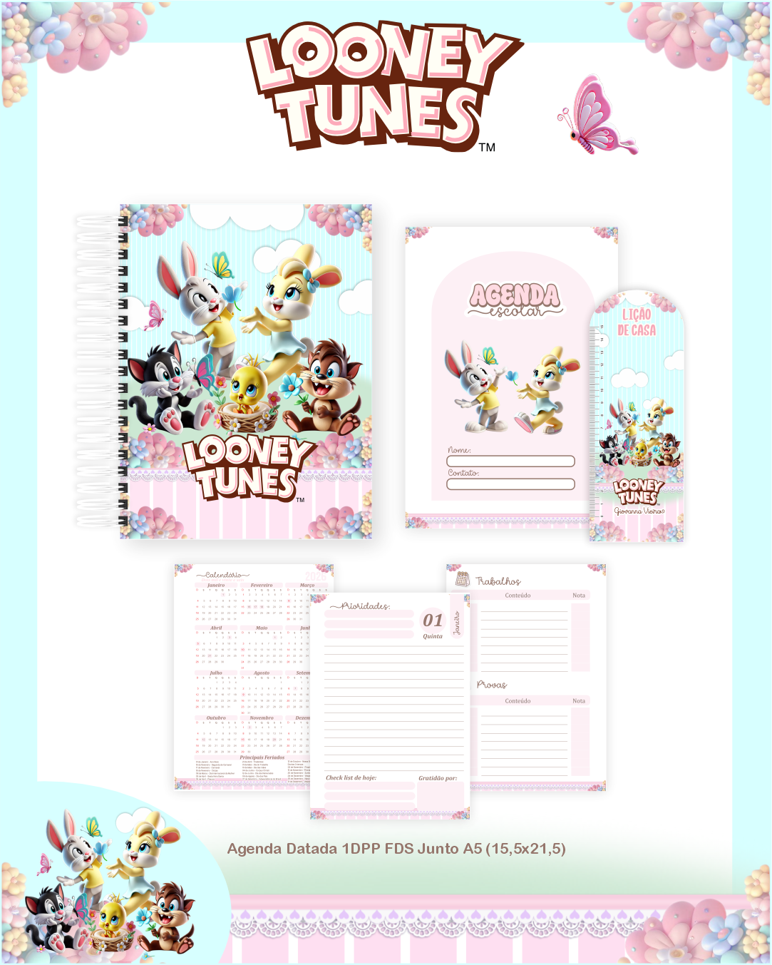 4 Volta as Aulas - LOONEY TUNES BABY - Imagem 4