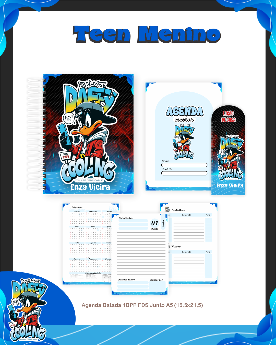 4 Volta as Aulas - TEEN MENINO - Imagem 3