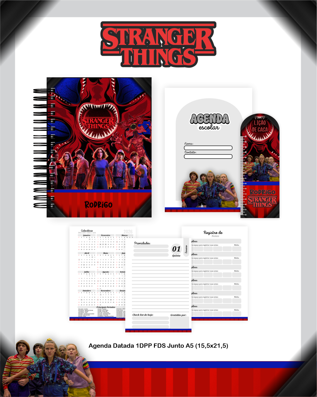 4 Volta as Aulas -  STRANGER THINGS - Imagem 3