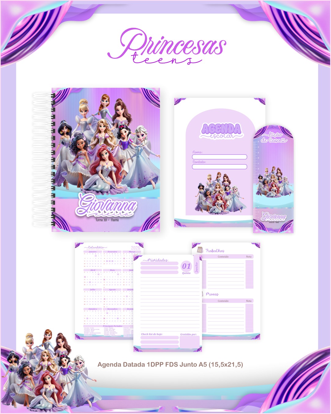 4 Volta as Aulas - PRINCESAS TEEN - Imagem 3