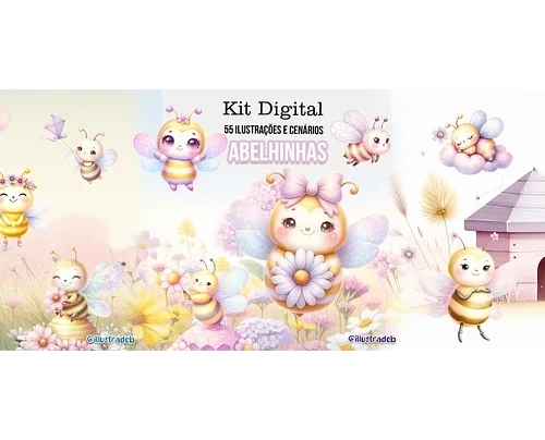 Kit Digital Abelhinha
