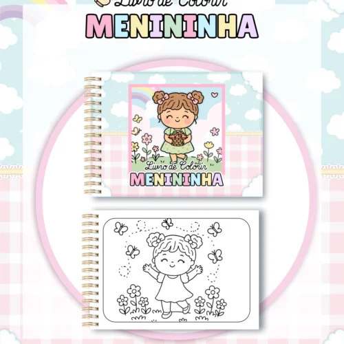 Livro de Colorir MENININHA