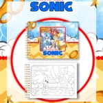 Livro de Colorir SONIC
