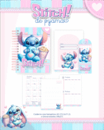 Volta as Aulas - Escolar  STITCH DE PIJAMA - Imagem 2
