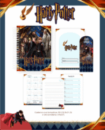 Volta as Aulas - Escolar  HARRY POTTER - Imagem 2