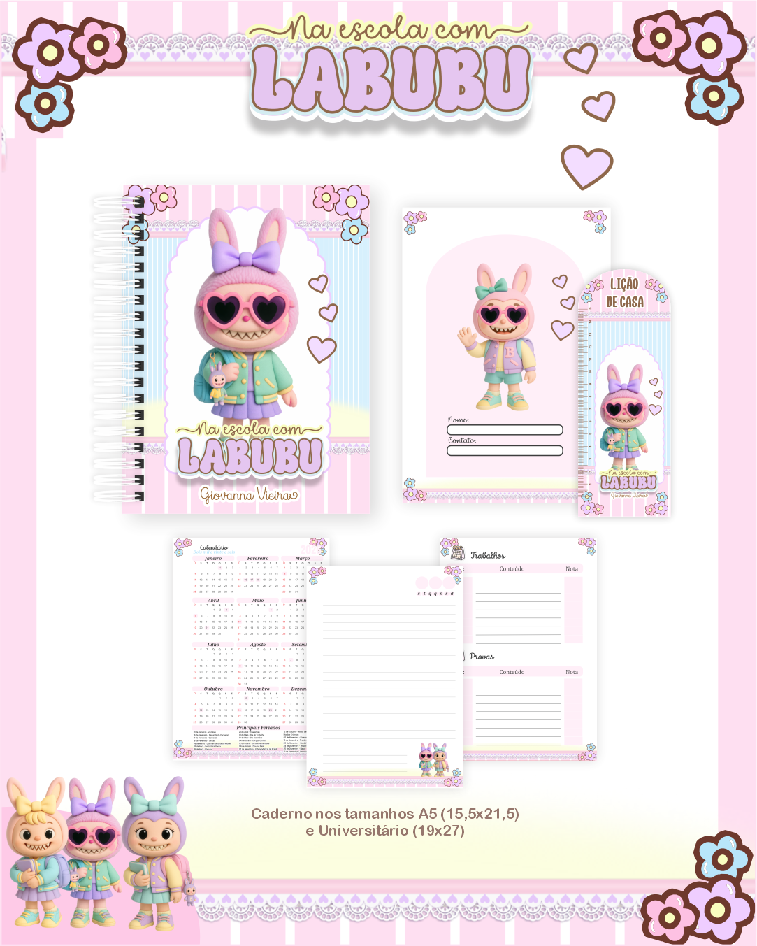 5 Volta as Aulas - LABUBU - Imagem 2