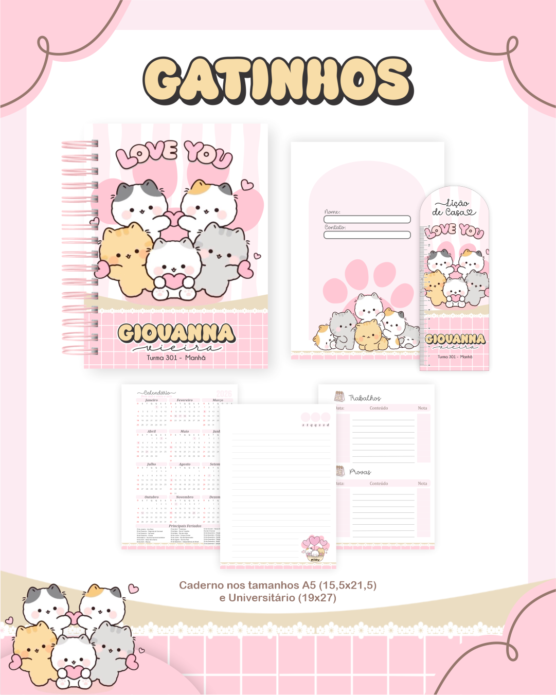 5 Volta as Aulas - GATINHOS - Imagem 2