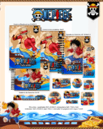 Volta as Aulas - Escolar ONE PIECE