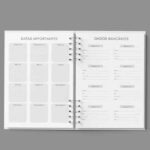 Arquivo Digital Agenda Agendamento Semanal 2026 Neutro - Imagem 2