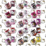 Pacotinho de Artes Hello Kitty para Sublimação de Canecas - Imagem 2