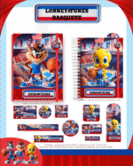 Volta as Aulas - LONNEY TUNES BASQUETE