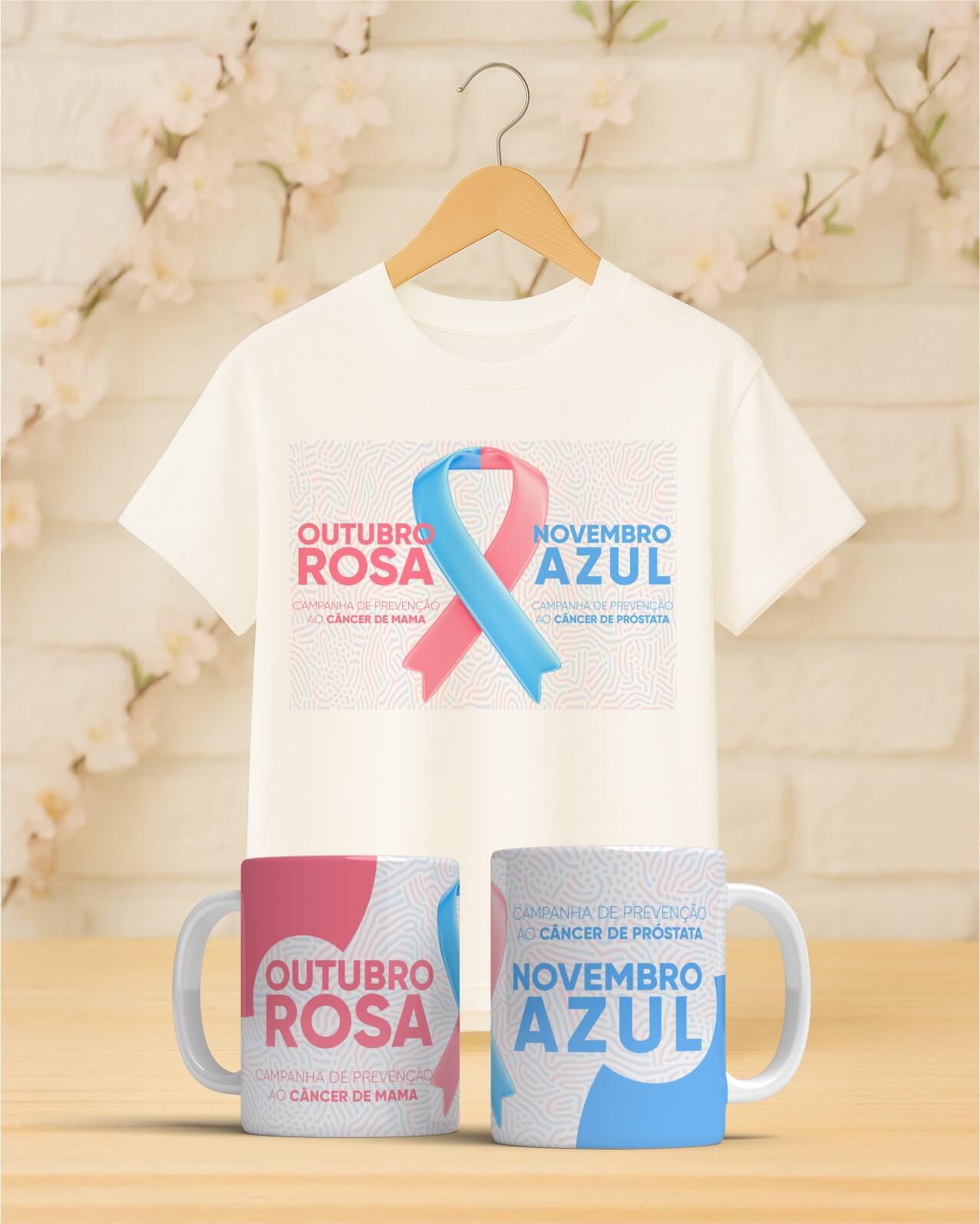 9 Pacote de Artes Caneca Camisa Out Rosa Nov Azul V4 - Imagem 9