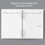 Arquivo Digital Agenda Agendamento Semanal 2026 Neutro