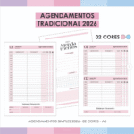 Agendamentos Tradicional 2026