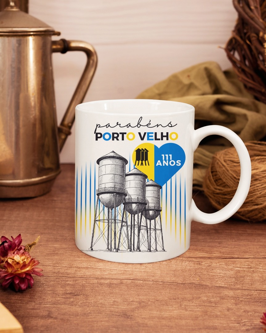 Aniversário Porto Velho - Rondônia Arte Digital "Aniversário Porto Velho - Rondônia" - Imagem 1