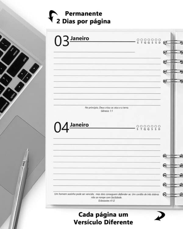 Super Combo 10 Agendas 2026 e Permanente Masculina com 5 Modelos de Capa - Imagem 5