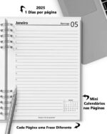 Super Combo 10 Agendas 2026 e Permanente Masculina com 5 Modelos de Capa - Imagem 7