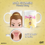 Arte Caneca Bocão Princesas - Imagem 10