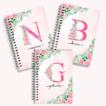Capas A5 Alfabeto Rosa