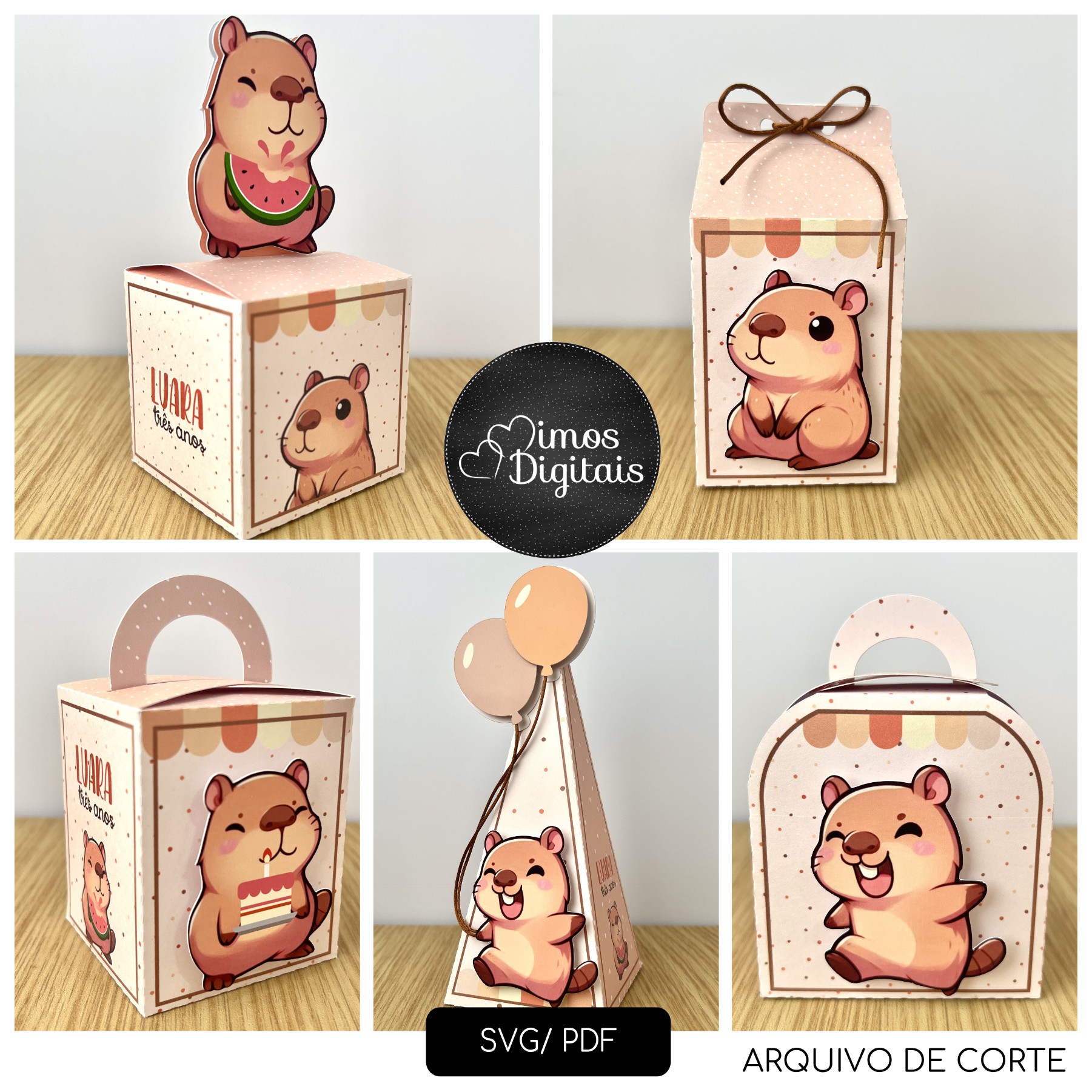 CAPIVARA 12 CAPIVARA - Coletiva Festa Pronta - Imagem 1