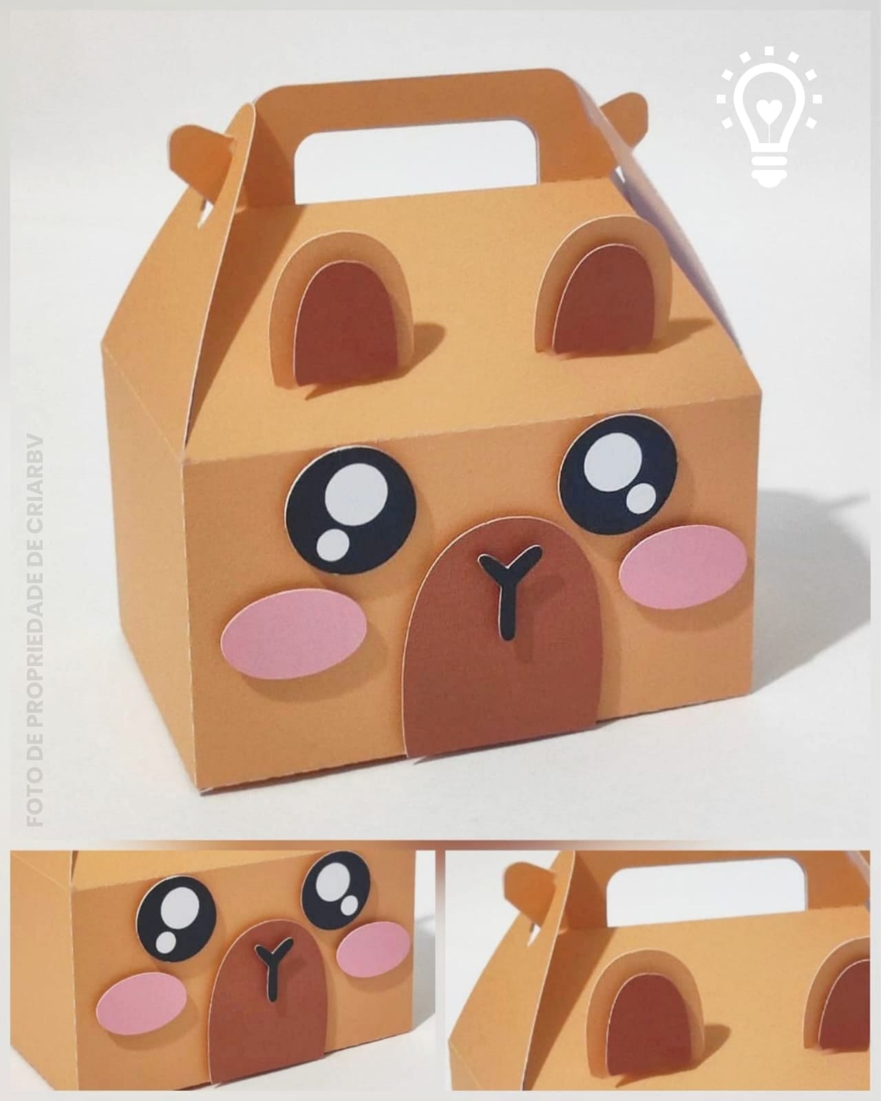 CAPIVARA ARQUIVO DE CORTE MALETA CAPIVARA - Imagem 1